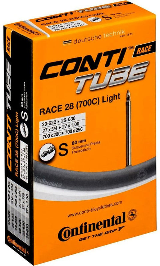 Continental Race 28 Light Presta Valve Road Tube 700x20/25C
