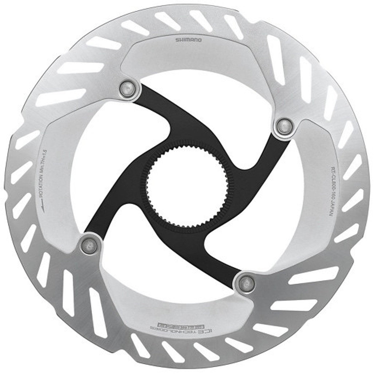 Shimano RT-CL800 Centrelock Disc Brake Rotor 160mm Internal Serration