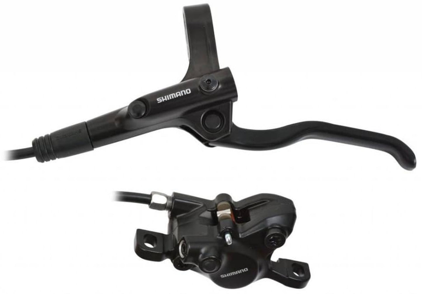 Shimano BR-MT200/BL-MT200 Left Lever Rear Disc Brake Set Black