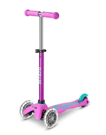 Mini Ando Mini Micro Deluxe LED 3 Wheel Scooter – Ando's Cycleworks