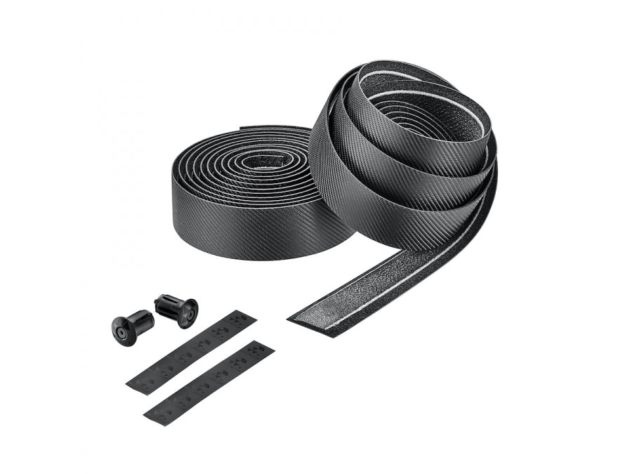 Ciclovation Advanced Leather Touch Bar Tape - 2D carbon Black