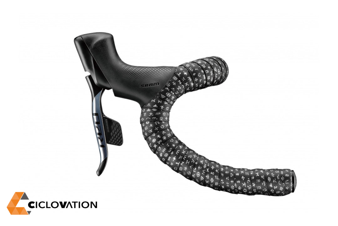 Ciclovation Advanced Leather Touch Minimalism - HIEROGLYPHIC SILVER