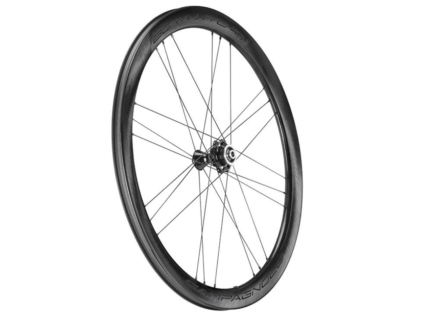 Campagnolo Bora WTO 45 Disc Brake Carbon Clincher Campagnolo Dark Wheelset