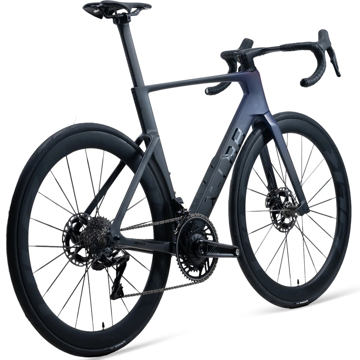 X-LAB AD9 Dura Ace Di2 Hawkeye Road Bike Purple/Black