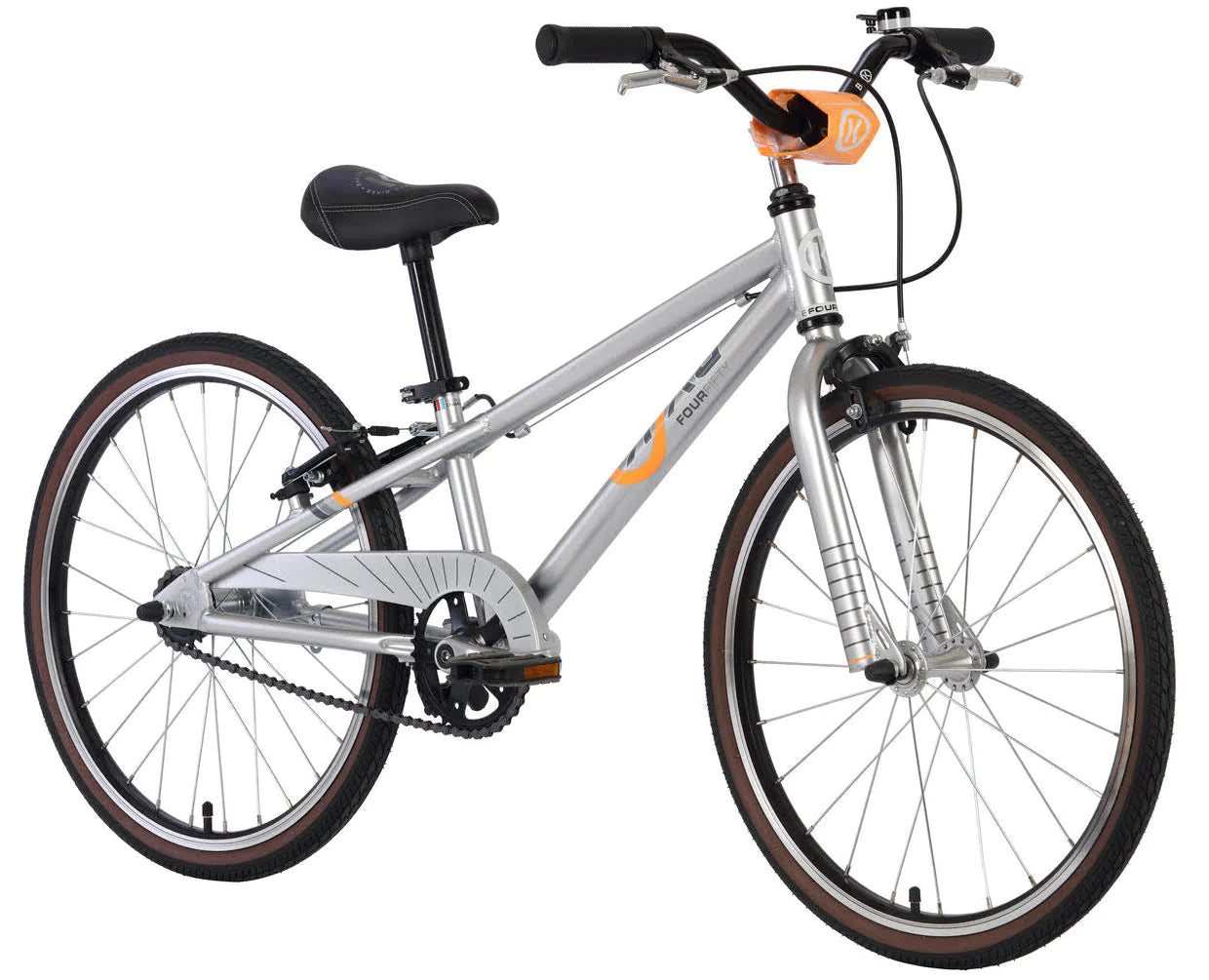 BYK E450 Bike - Boys Silver Alloy