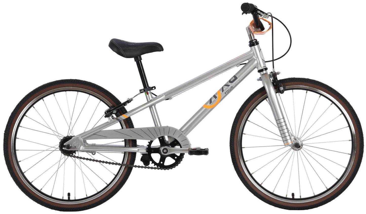 BYK E450 Bike - Boys Silver Alloy