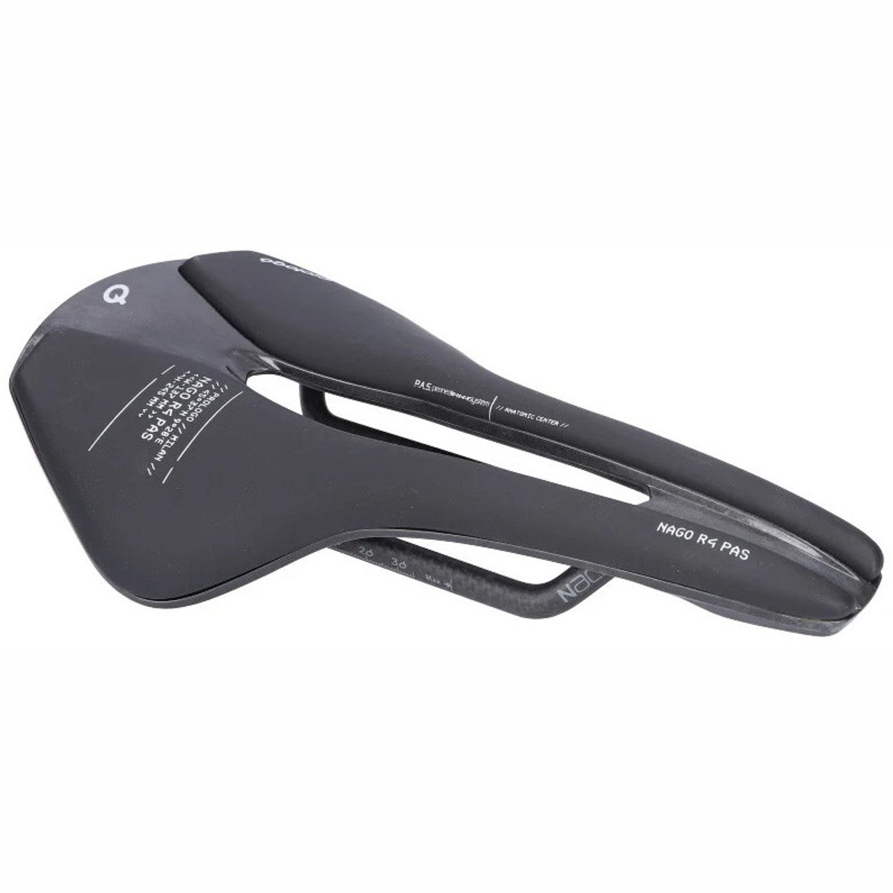 Prologo Nago R4 PAS Nack 147 Hard Black Saddle