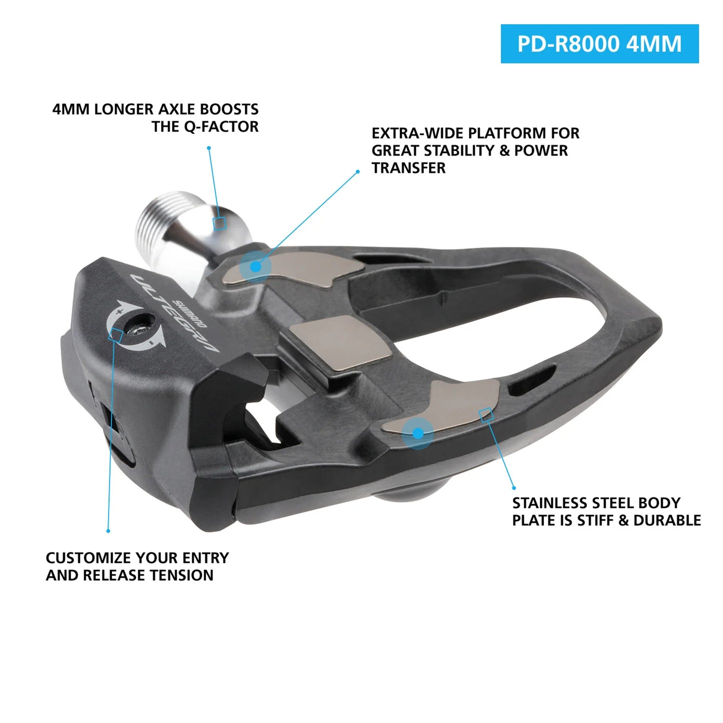 Shimano Ultegra PD-R8000 SPD-SL Pedals