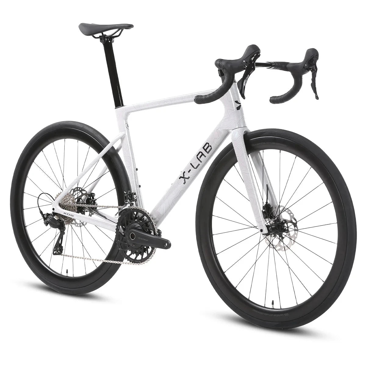 X-LAB RS7 105 Mechanical Singularity Road Bike Angel Wing White
