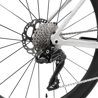 X-LAB RS7 105 Mechanical Singularity Road Bike Angel Wing White