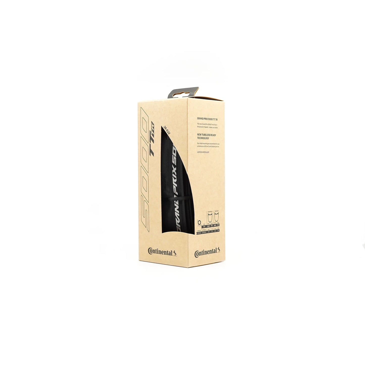 Continental GP5000 TT TR Folding Road Tyre Black