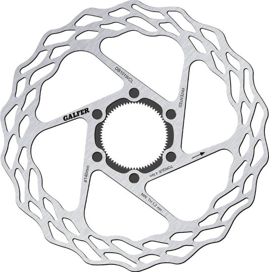 Galfer Bike Disc Wave Fixed Centre Lock 160x1.8mm Disc Brake Rotor