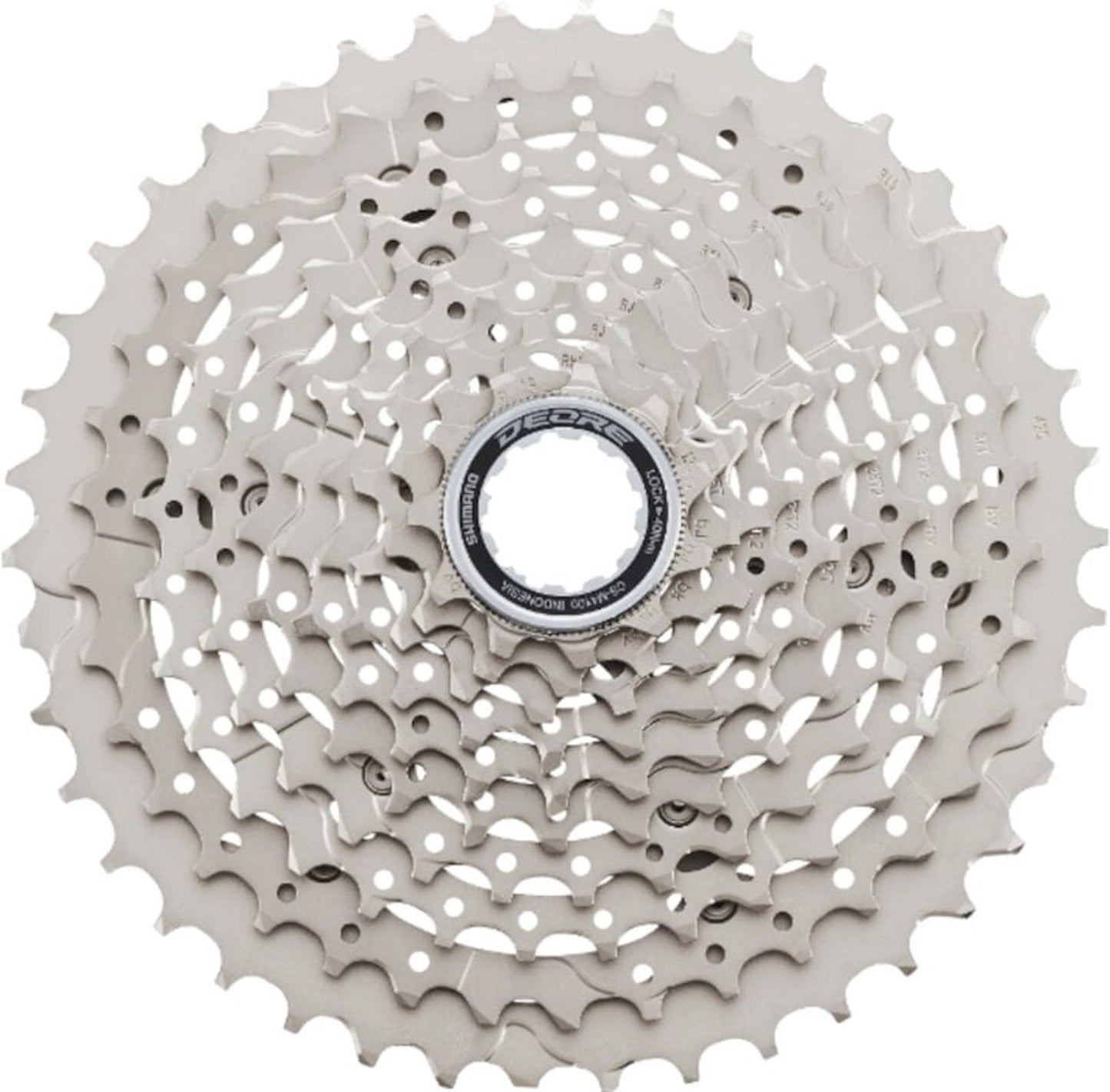 Shimano Deore CS-M4100 11-42T 10-Speed Cassette Silver